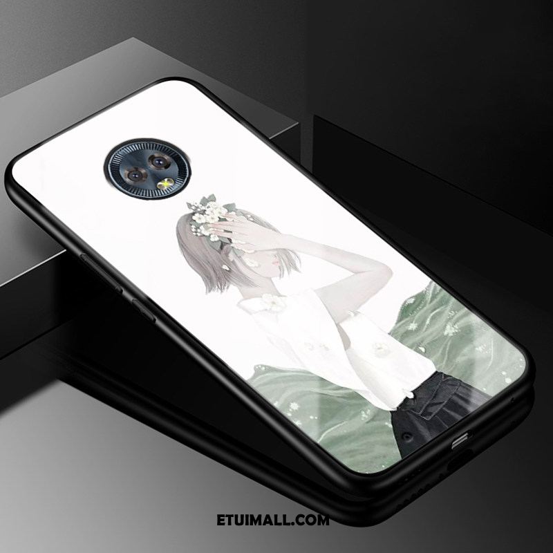 Etui Moto G6 Telefon Komórkowy Miękki Anti-fall Tendencja Zielony Futerał Sklep