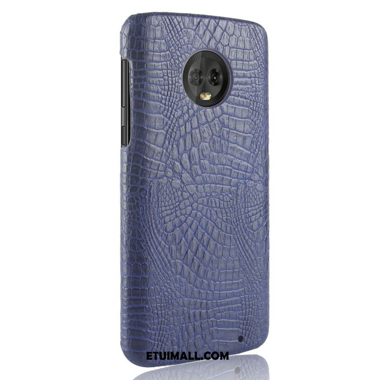 Etui Moto G6 Vintage Trudno Krokodyl Jakość Czerwony Futerał Kupię