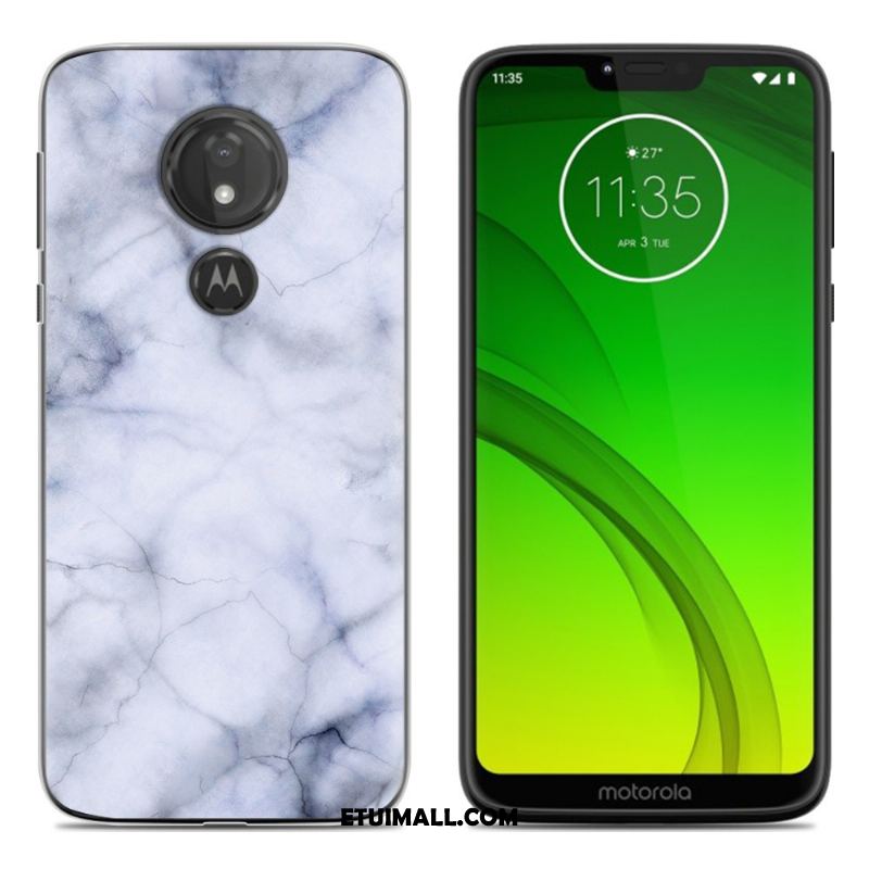 Etui Moto G7 Play Kolor Miękki Zielony Anti-fall Ochraniacz Pokrowce Kup