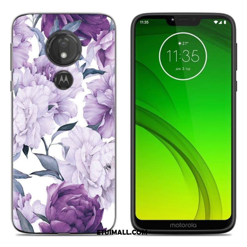 Etui Moto G7 Play Kolor Miękki Zielony Anti-fall Ochraniacz Pokrowce Kup