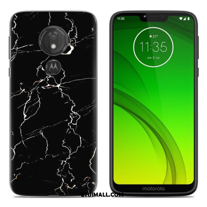 Etui Moto G7 Play Kolor Miękki Zielony Anti-fall Ochraniacz Pokrowce Kup