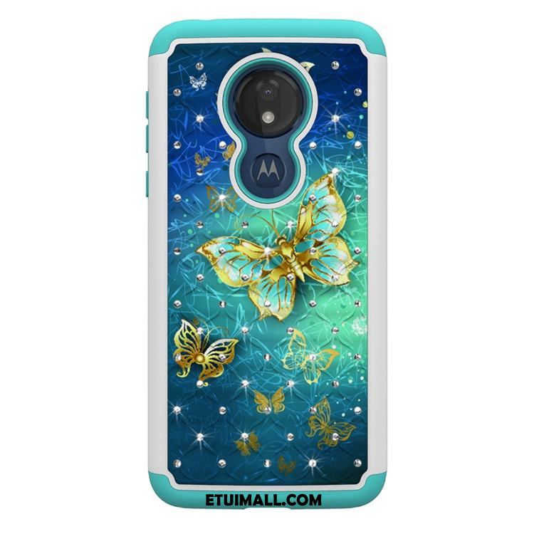 Etui Moto G7 Power All Inclusive Osobowość Niebieski Anti-fall Kolor Pokrowce Sklep