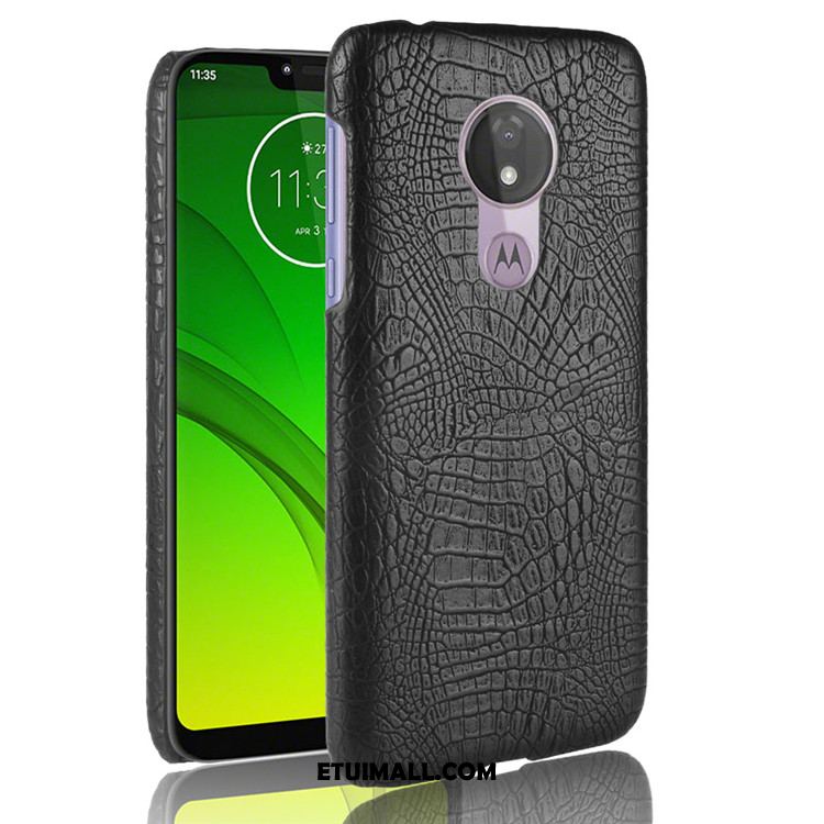 Etui Moto G7 Power Czarny Telefon Komórkowy Anti-fall Ochraniacz Nubuku Futerał Online