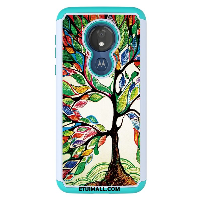 Etui Moto G7 Power Ochraniacz Wzór Kolor Telefon Komórkowy Płótno Obudowa Sklep