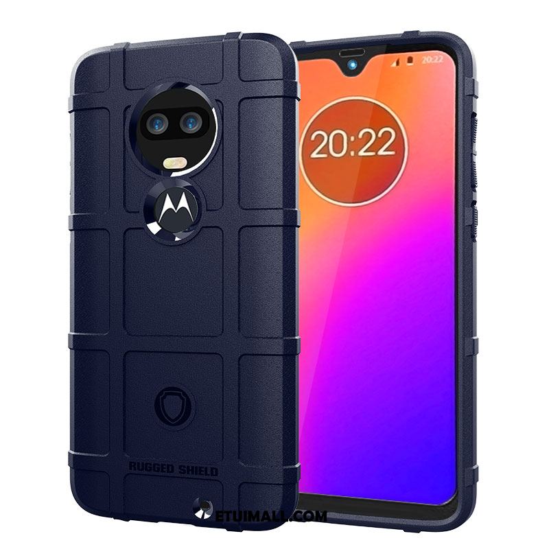 Etui Moto G7 Trzy Mechanizmy Obronne Osobowość Nubuku Kreatywne All Inclusive Obudowa Online