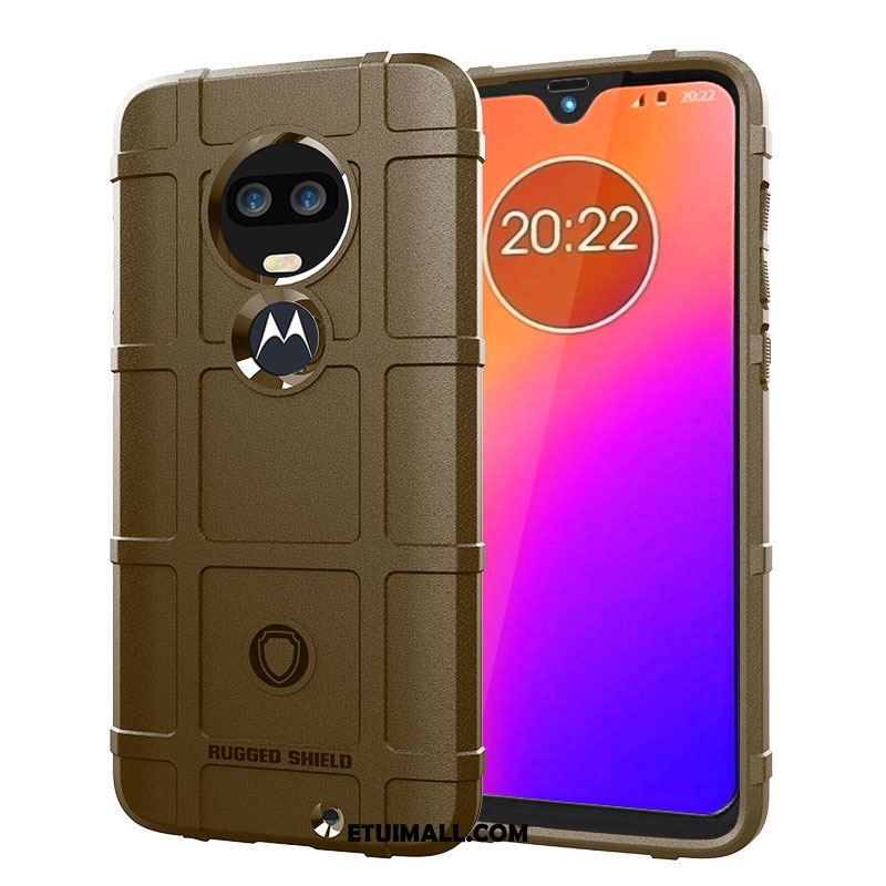 Etui Moto G7 Trzy Mechanizmy Obronne Osobowość Nubuku Kreatywne All Inclusive Obudowa Online