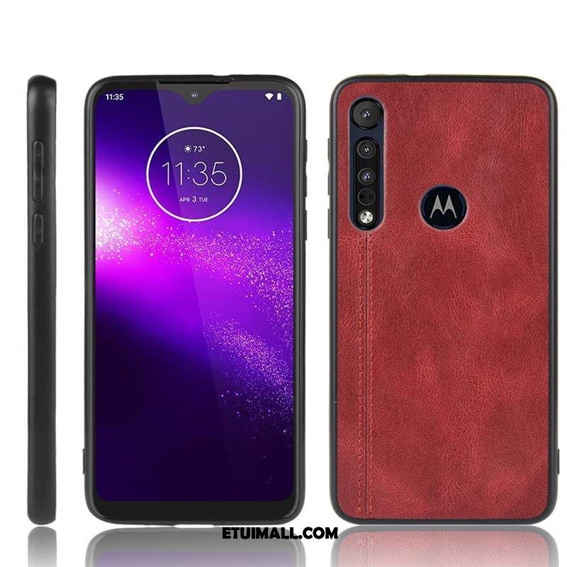 Etui Moto G8 Plus Anti-fall Czerwony Telefon Komórkowy Lekki I Cienki Ochraniacz Futerał Tanie