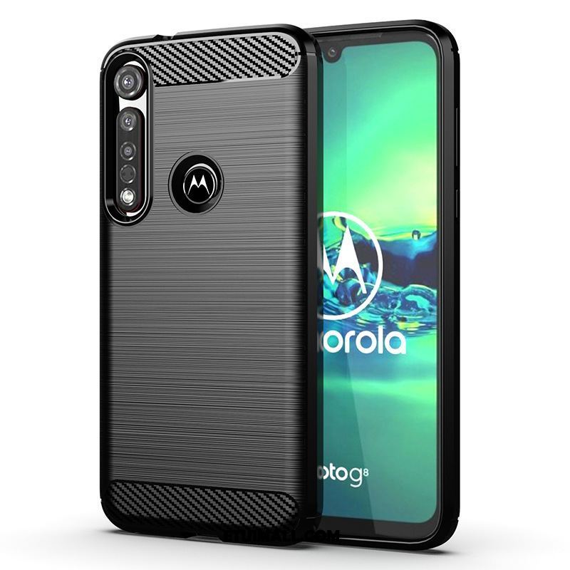 Etui Moto G8 Plus Jedwab Anti-fall Wzór Telefon Komórkowy Silikonowe Pokrowce Oferta