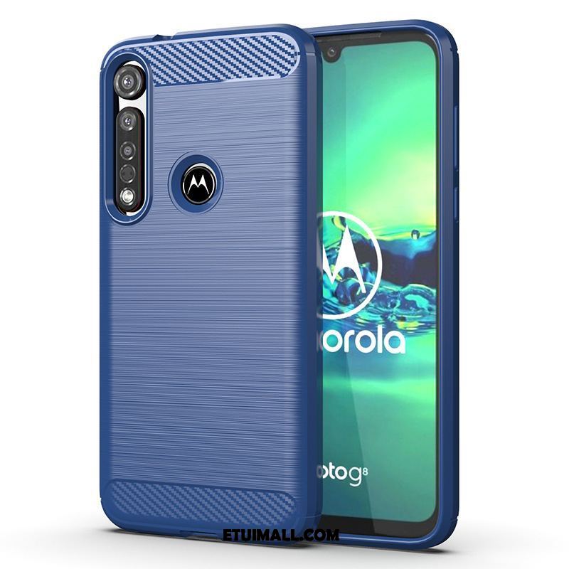 Etui Moto G8 Plus Jedwab Anti-fall Wzór Telefon Komórkowy Silikonowe Pokrowce Oferta