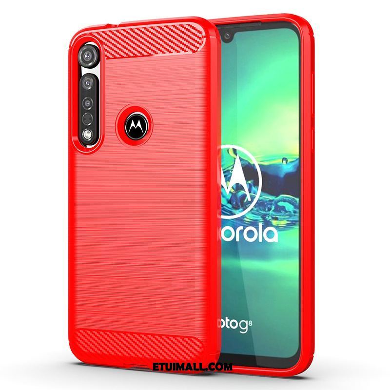 Etui Moto G8 Plus Jedwab Anti-fall Wzór Telefon Komórkowy Silikonowe Pokrowce Oferta