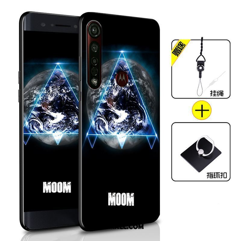 Etui Moto G8 Plus Miękki Czarny All Inclusive Ochraniacz Telefon Komórkowy Futerał Online