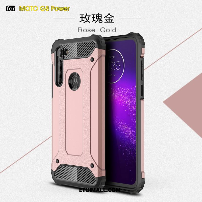 Etui Moto G8 Power Nowy All Inclusive Anti-fall Ochraniacz Niebieski Obudowa Sklep