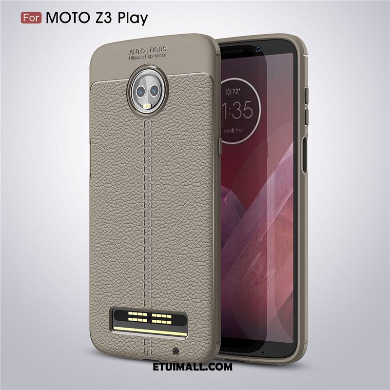 Etui Moto Z3 Play Silikonowe Gwiazda Telefon Komórkowy Zielony Wzór Futerał Tanie