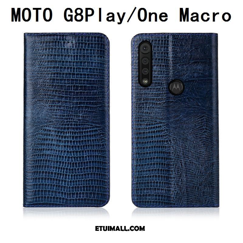 Etui Motorola One Macro All Inclusive Ochraniacz Anti-fall Skórzany Futerał Prawdziwa Skóra Pokrowce Sklep