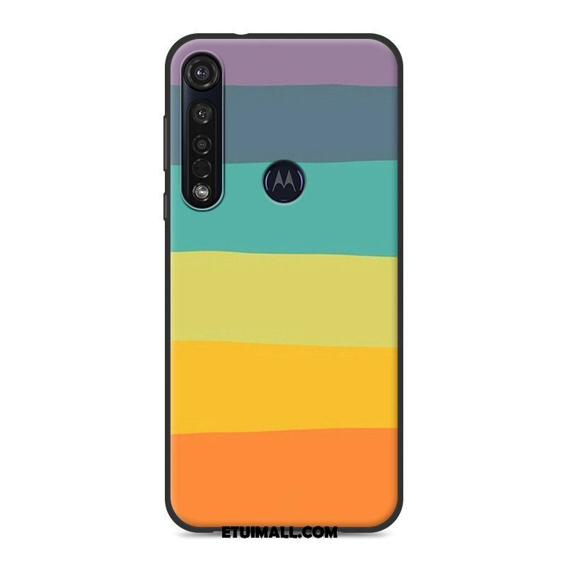 Etui Motorola One Macro Miękki Proste Biały Telefon Komórkowy Silikonowe Futerał Oferta