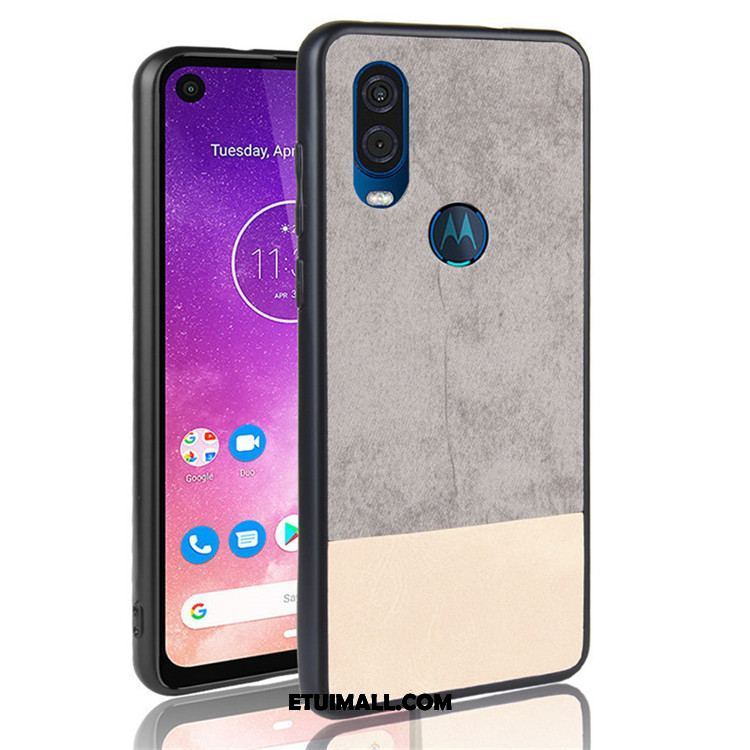 Etui Motorola One Vision Mieszane Kolory Anti-fall Telefon Komórkowy Czarny All Inclusive Futerał Kup