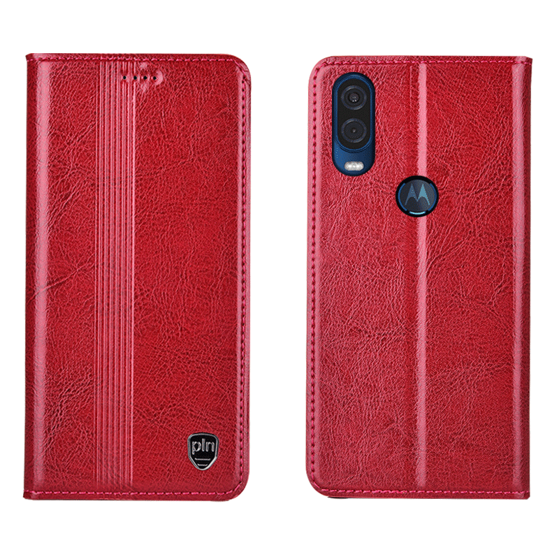 Etui Motorola One Vision Telefon Komórkowy All Inclusive Czerwony Ochraniacz Anti-fall Pokrowce Tanie