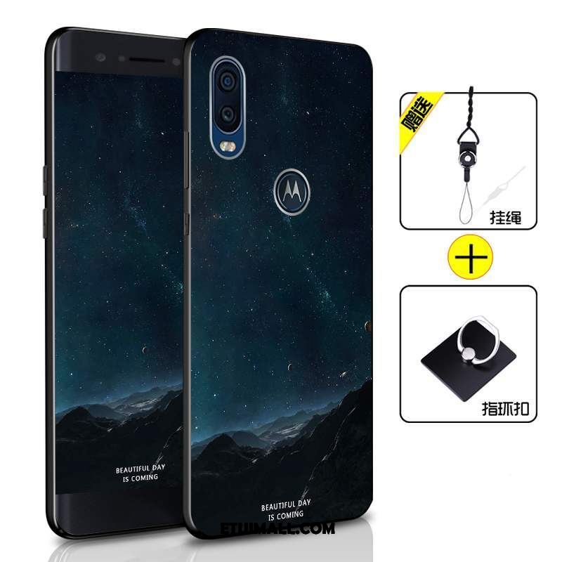 Etui Motorola One Vision Zielony Miękki Silikonowe Telefon Komórkowy All Inclusive Pokrowce Sprzedam