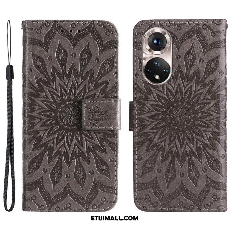 Etui Na Telefon Pokrowce do Honor 50 Słonecznik