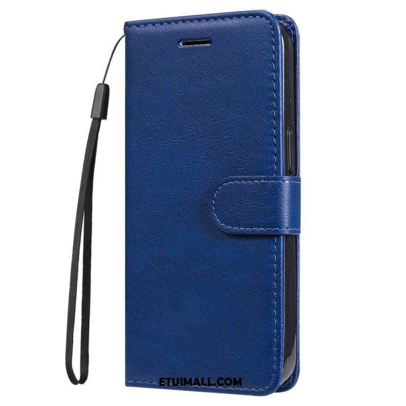 Etui Na Telefon Pokrowce do Samsung Galaxy M32 z Łańcuch Solid Color Series Strappy