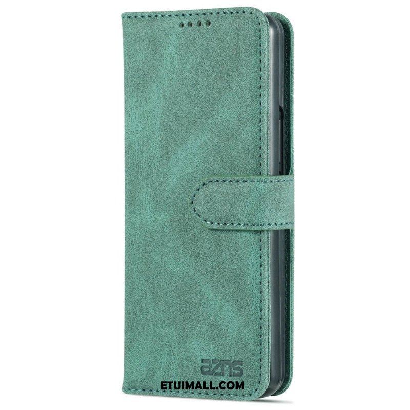 Etui Na Telefon Pokrowce do Samsung Galaxy Z Fold 4 Portfel Portfel Z Przeszyciami Azns