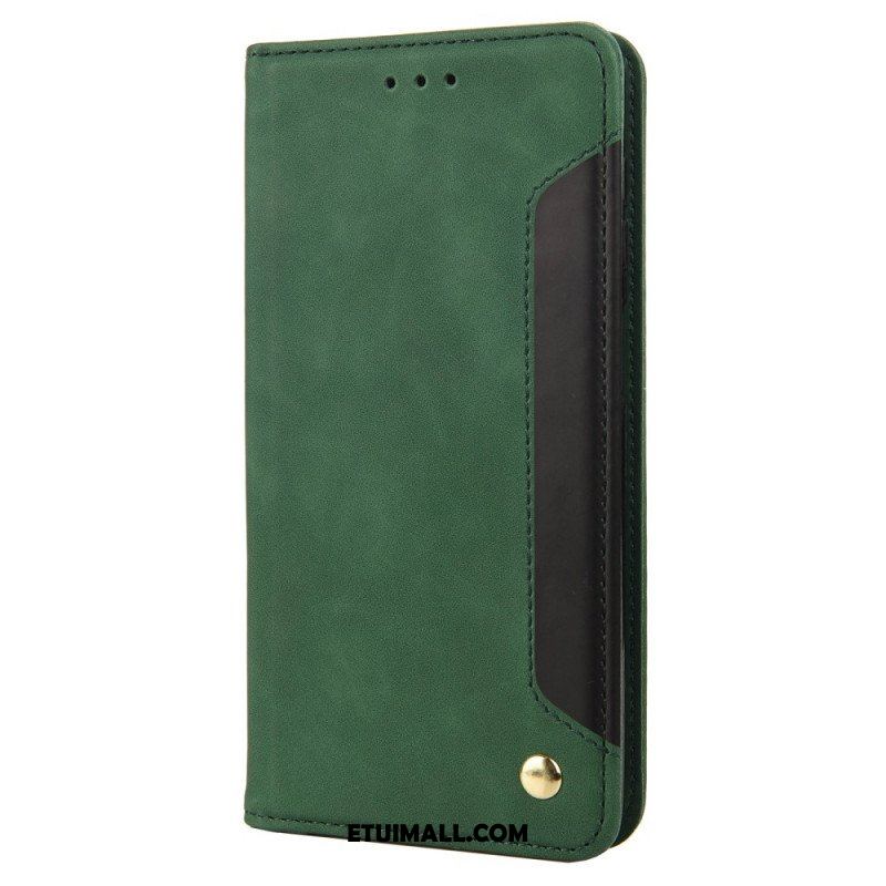 Etui Na Telefon do Google Pixel 6A Etui Folio Podpis Dwukolorowy