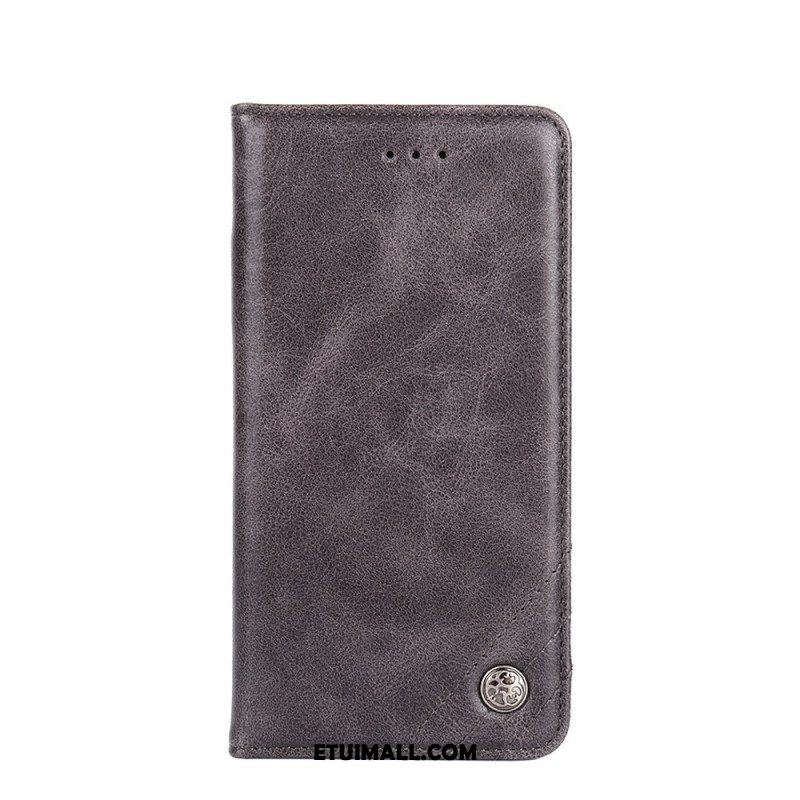 Etui Na Telefon do Google Pixel 6A Etui Folio Stylowy Skórzany Nit