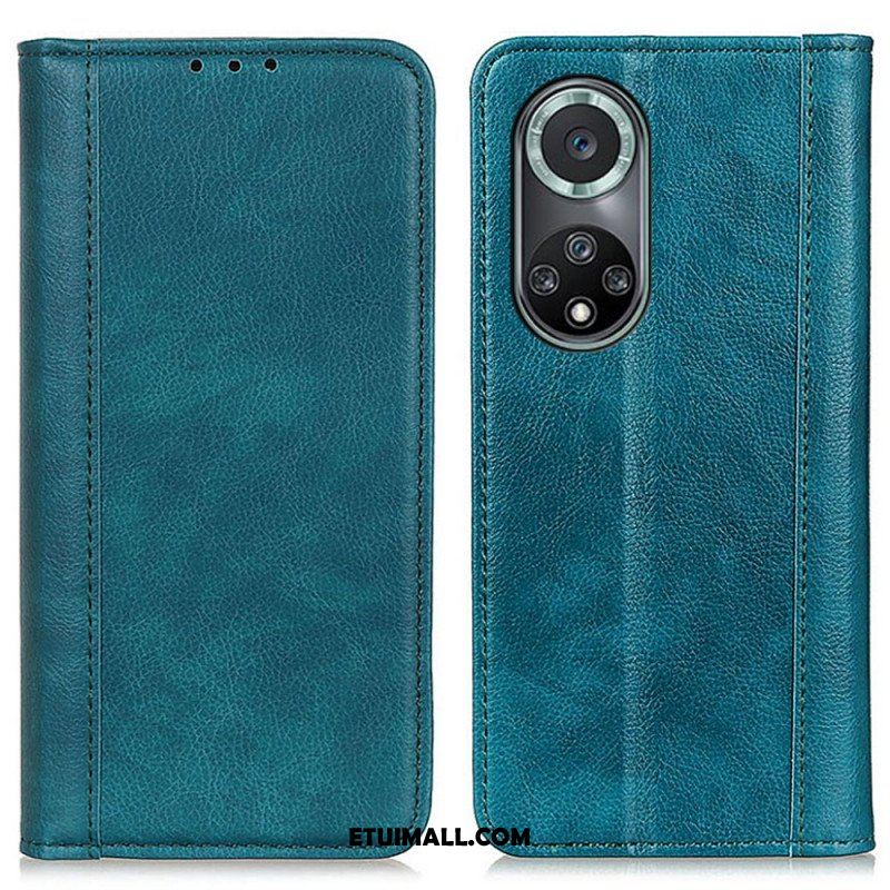 Etui Na Telefon do Honor 50 Pro Etui Folio Skóra Liczi Pro Elegance Split