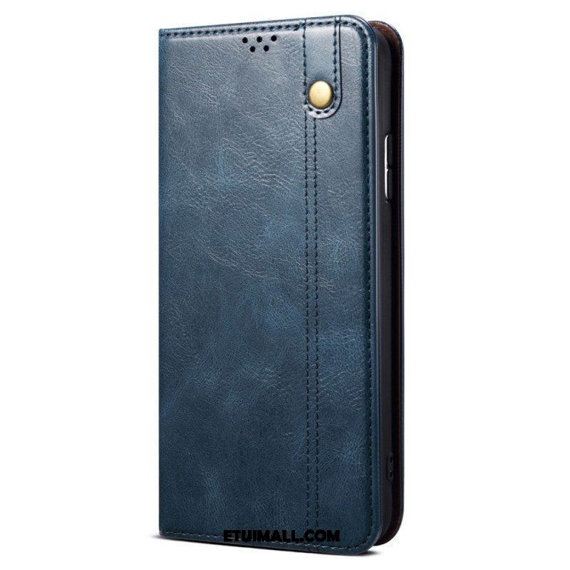 Etui Na Telefon do Honor 90 Etui Folio Woskowana Imitacja Skóry