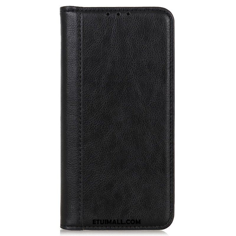 Etui Na Telefon do Honor Magic 5 Lite Etui Folio Stylowa Skóra Dwoinowa