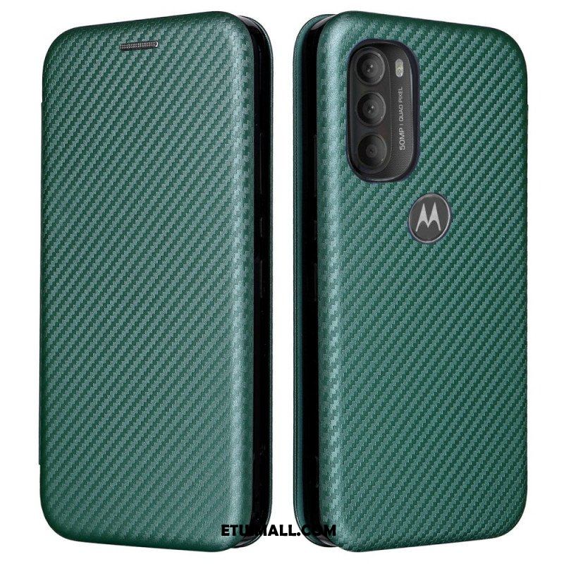 Etui Na Telefon do Moto G71 5G Etui Folio Kolorowy Silikon Węglowy