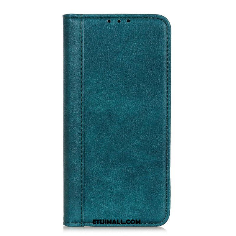 Etui Na Telefon do Motorola Edge 40 Pro Etui Folio Stylowa Skóra Dwoinowa