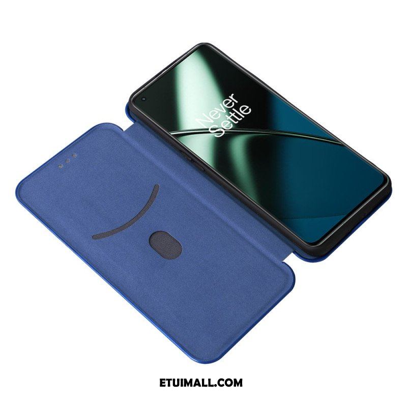 Etui Na Telefon do OnePlus 11 5G Etui Folio Kolorowe Włókno Węglowe
