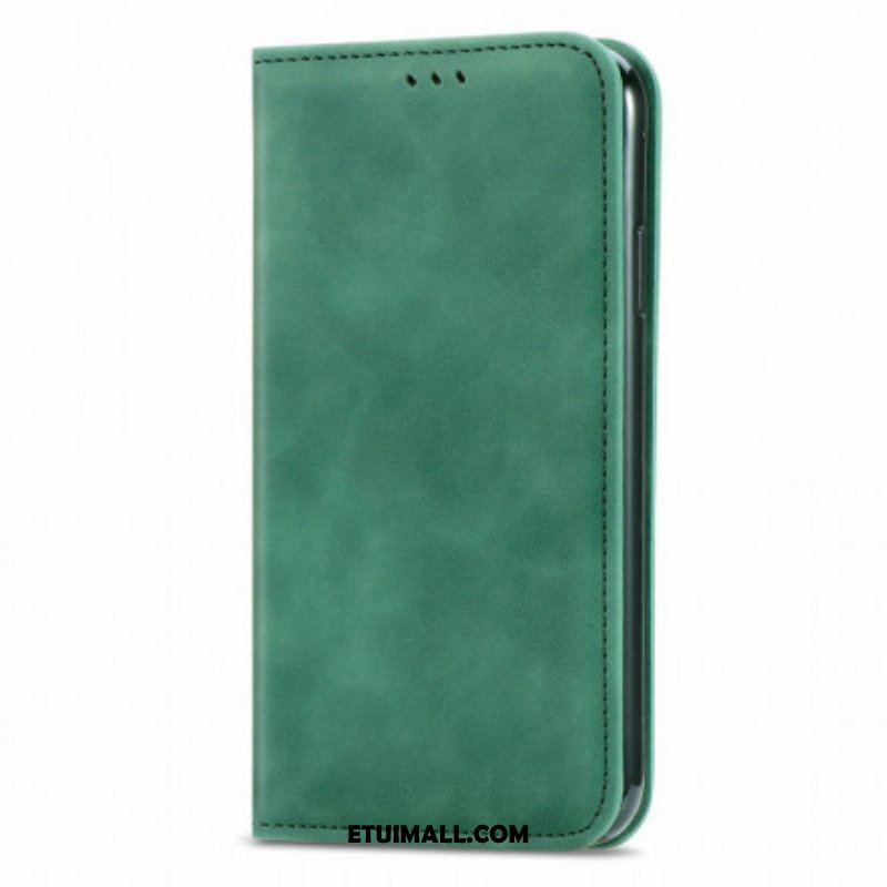 Etui Na Telefon do Oppo A54 5G / A74 5G Etui Folio Dotyk Skóry