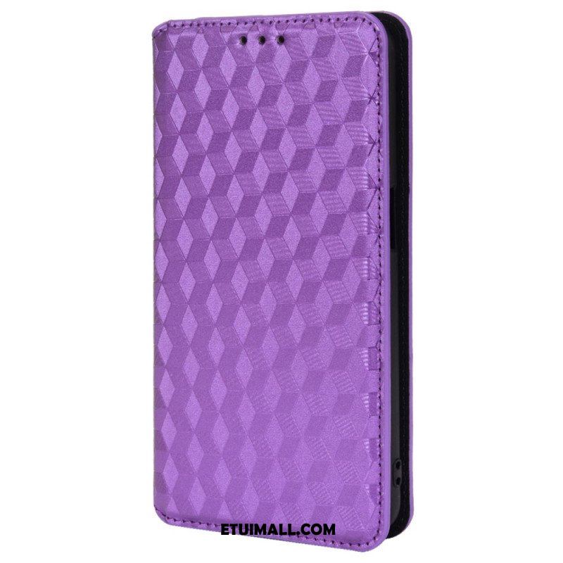 Etui Na Telefon do Oppo A54 5G / A74 5G Etui Folio Tekstura 3d