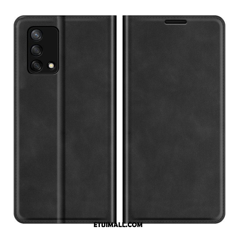 Etui Na Telefon do Oppo A74 4G Etui Folio Dotyk Skóry