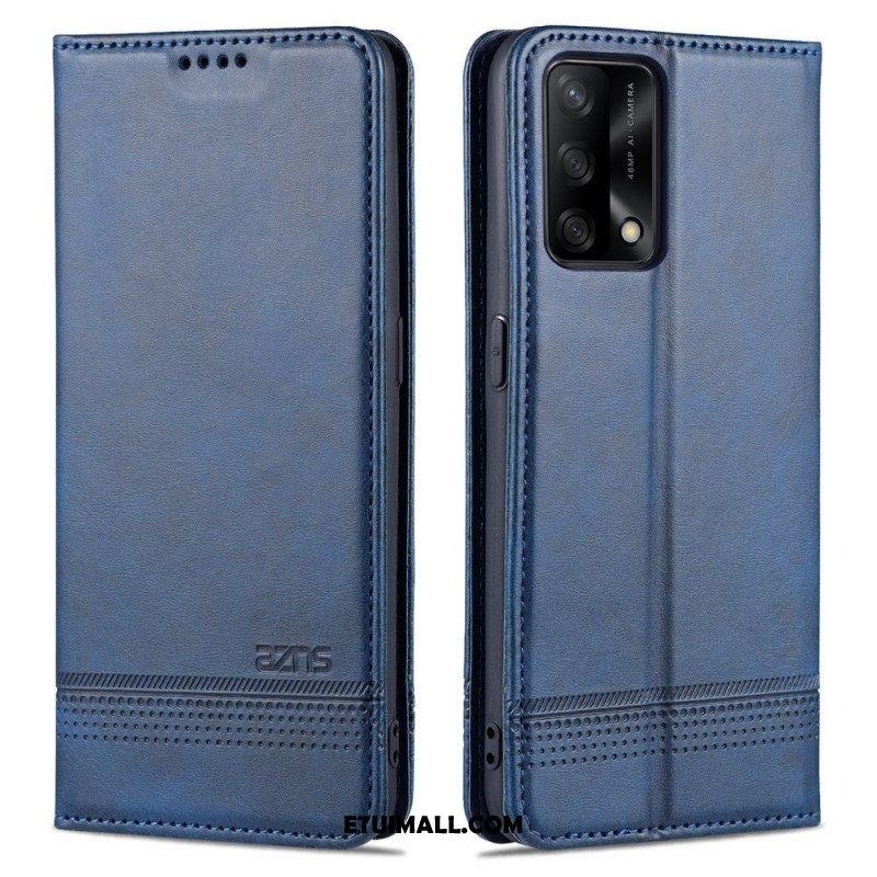 Etui Na Telefon do Oppo A74 4G Etui Folio Sztuczna Skóra Azns