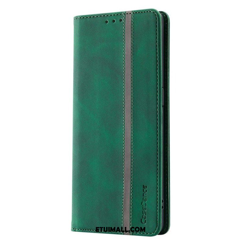 Etui Na Telefon do Oppo Find X5 Pro Etui Folio Casedance Ze Sztucznej Skóry