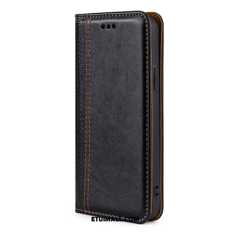 Etui Na Telefon do Oppo Find X5 Pro Etui Folio Efekt Skóry Vintage