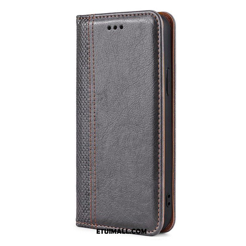 Etui Na Telefon do Oppo Find X5 Pro Etui Folio Efekt Skóry Vintage