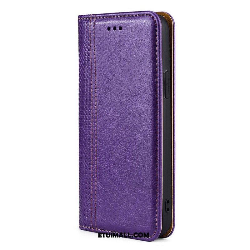 Etui Na Telefon do Oppo Find X5 Pro Etui Folio Efekt Skóry Vintage