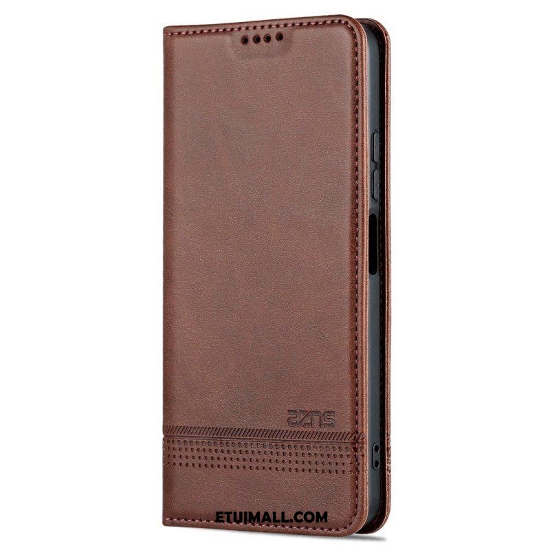 Etui Na Telefon do Poco X4 GT Etui Folio Marka Azns Faux Leather