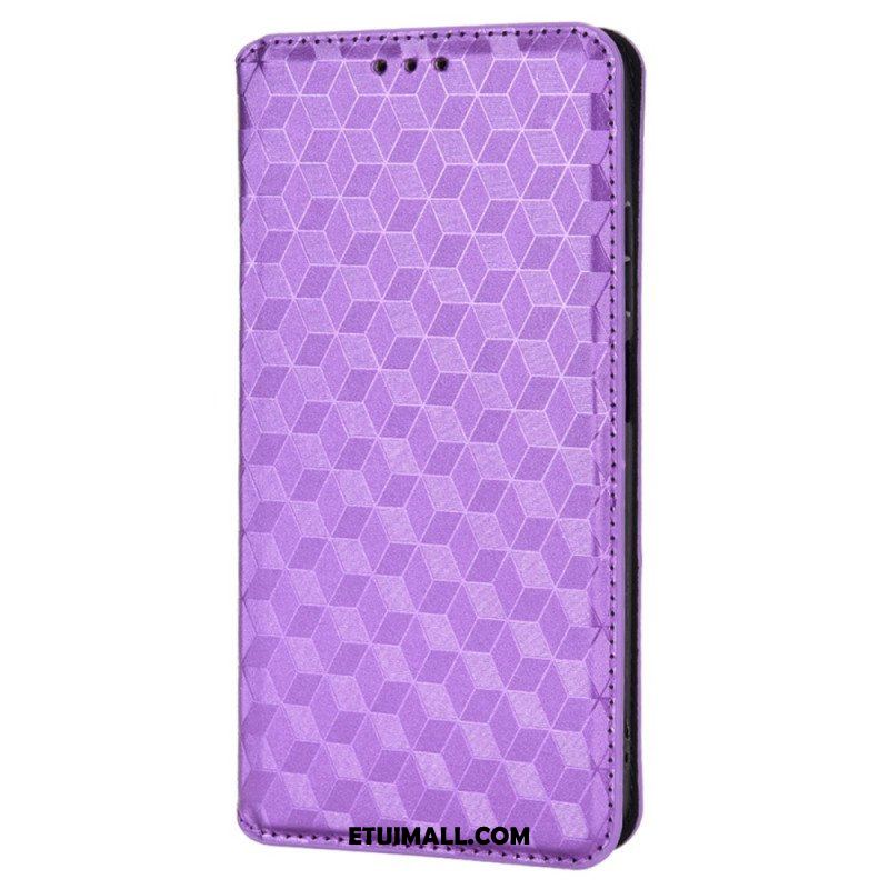 Etui Na Telefon do Poco X4 Pro 5G Etui Folio Tekstura 3d