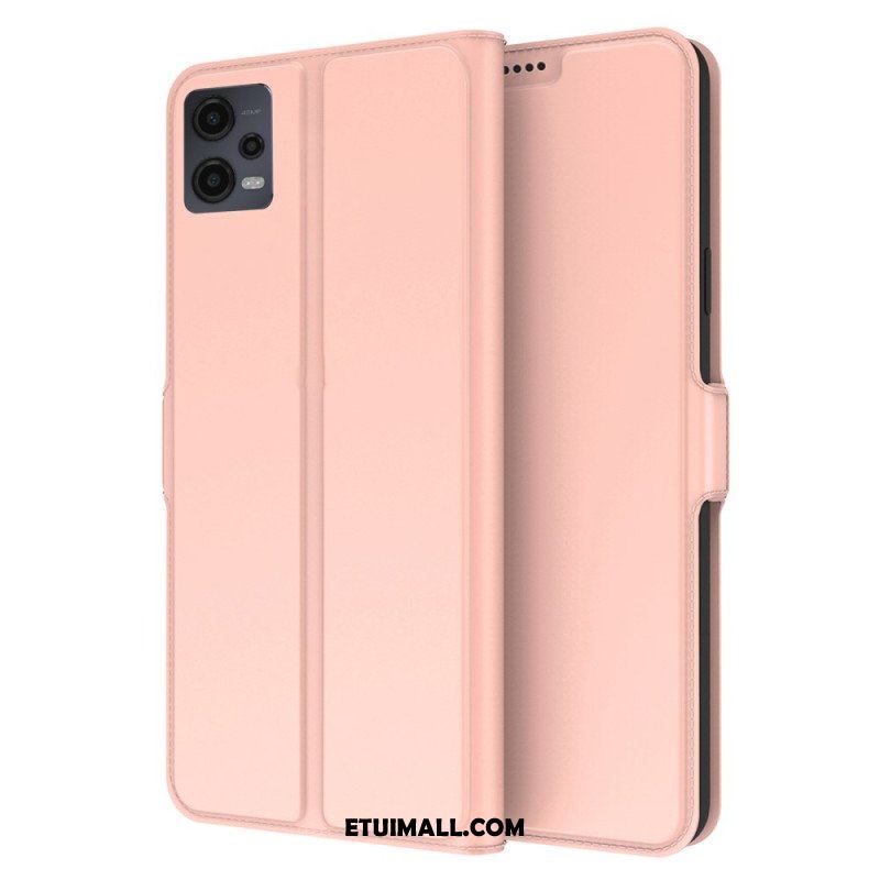 Etui Na Telefon do Poco X5 5G Etui Folio Stylizacja Skóry