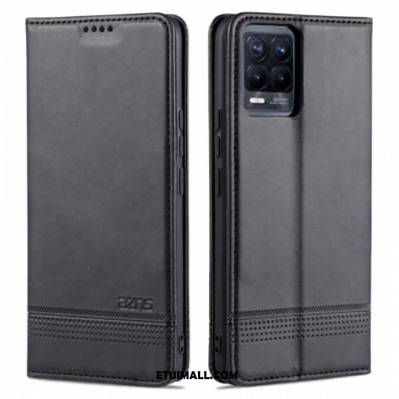 Etui Na Telefon do Realme 8 / 8 Pro Etui Folio Stylizacja Skóry Azns