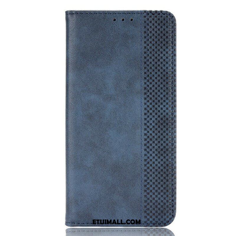 Etui Na Telefon do Realme GT 5G Etui Folio Stylizowany Efekt Skóry W Stylu Vintage
