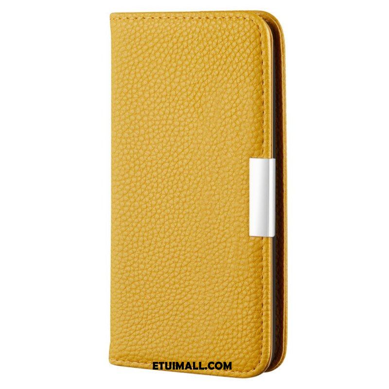 Etui Na Telefon do Samsung Galaxy A13 5G / A04s Etui Folio Liczi Ze Sztucznej Skóry Ultra Szykowny