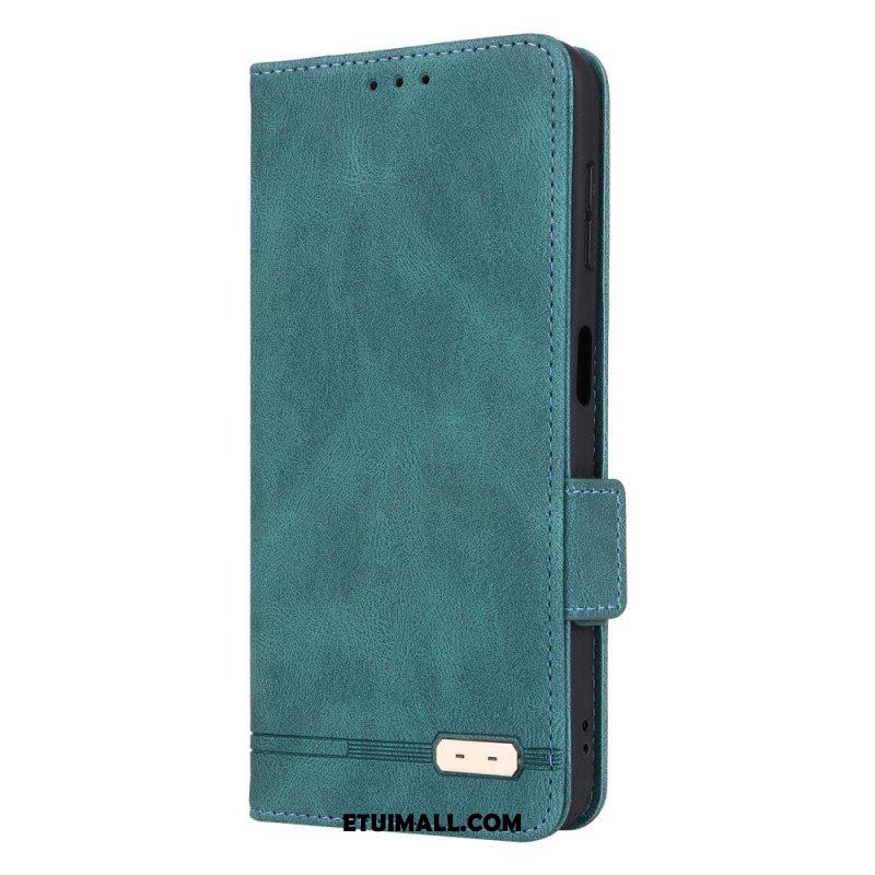 Etui Na Telefon do Samsung Galaxy A14 / A14 5G Etui Folio Rzemienna Tekstura