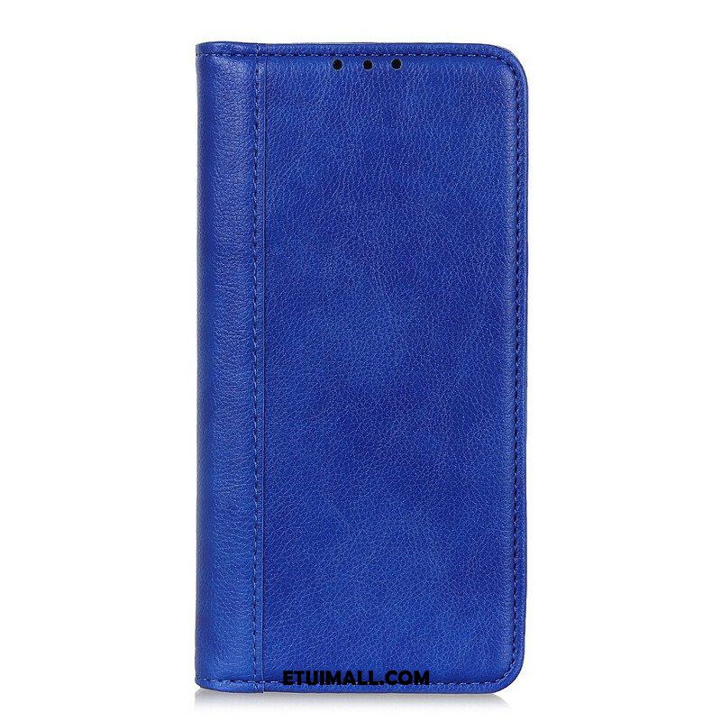 Etui Na Telefon do Samsung Galaxy A52 4G / A52 5G / A52s 5G Etui Folio Elegancka Dwoina Skóry Liczi