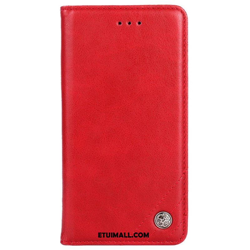 Etui Na Telefon do Samsung Galaxy A53 5G Etui Folio Stylowy Skórzany Nit